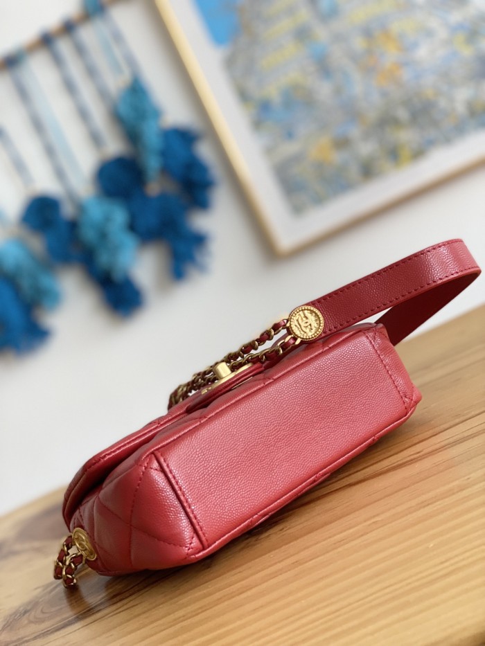 Handbag  Chanel  3369  size  21X14.5X6 cm 