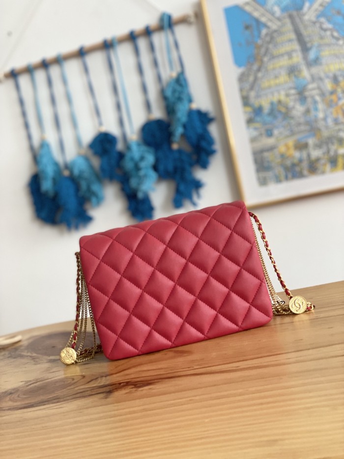  Handbag  Chanel  3378  size  15cmX20cmX9 cm