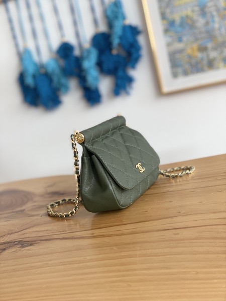 Handbag Chanel  AP3008  size  12X17.5X5.5 cm