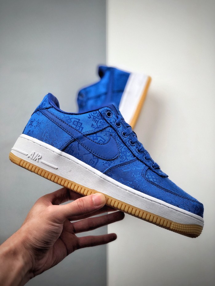 Nike Air Force 1 Low CLOT Blue Silk