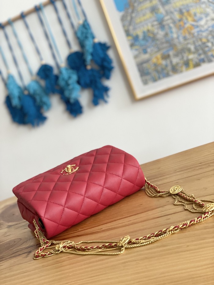  Handbag  Chanel  3378  size  15cmX20cmX9 cm