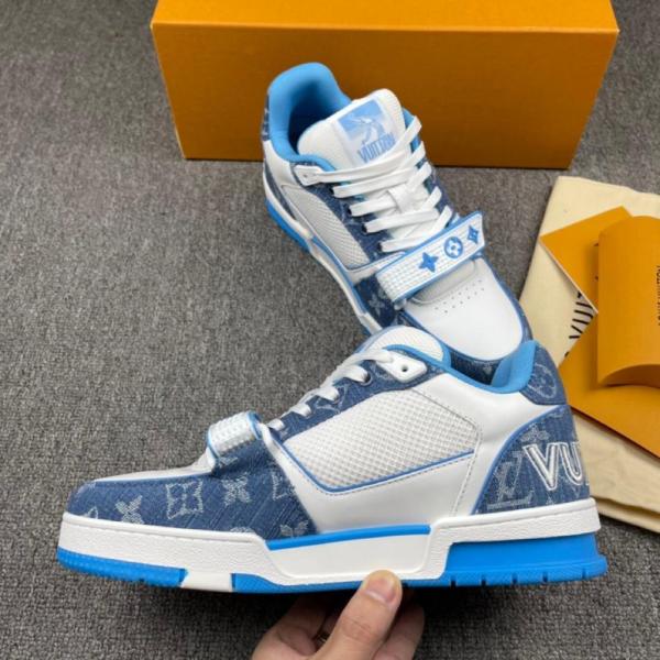 Louis Vuitton Trainer Monogram Denim