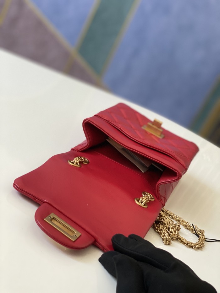 Handbag   Chanel  AS1326  size  17 13.5 5.5 cm