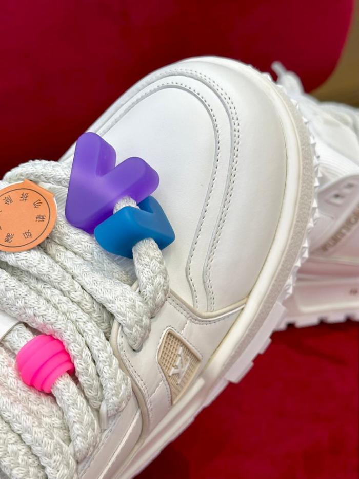 Louis Vuitton LV Trainer Maxi White