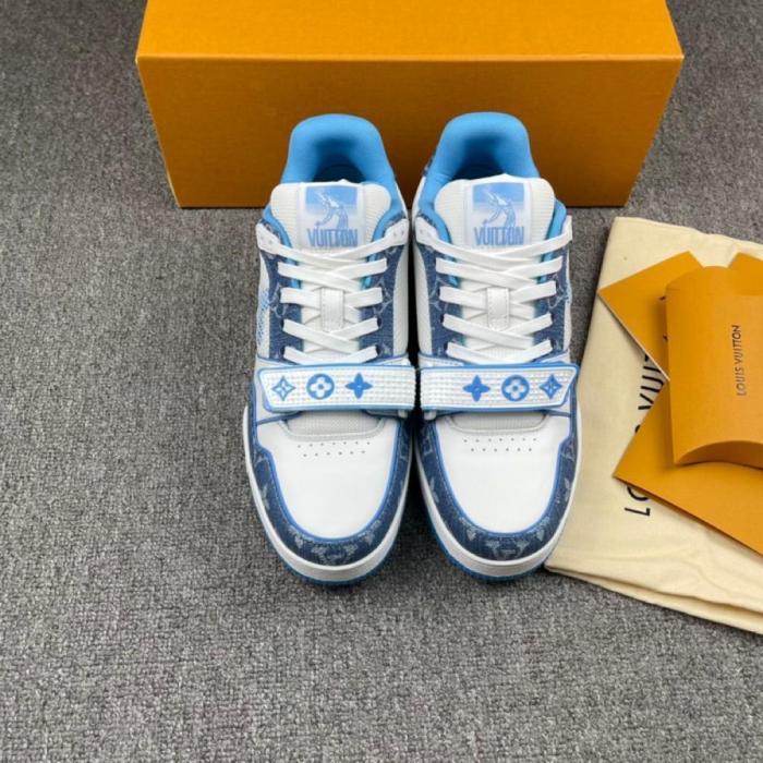 Louis Vuitton Trainer Monogram Denim