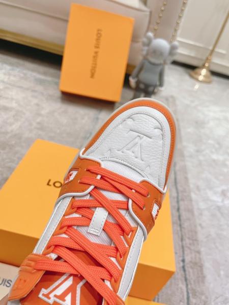 Louis Vuitton LV Trainer Orange