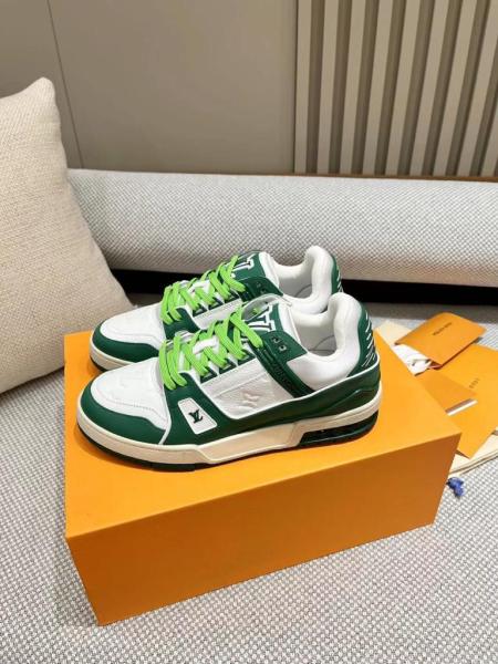 Louis Vuitton LV Trainer Green