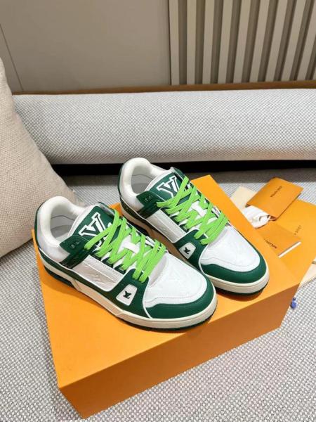Louis Vuitton LV Trainer Green