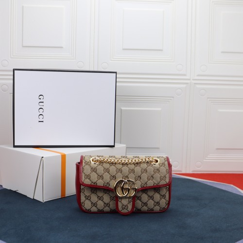 Handbag  Gucci  446744 size 23-14-6  cm