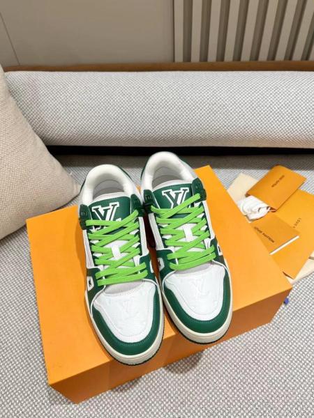 Louis Vuitton LV Trainer Green