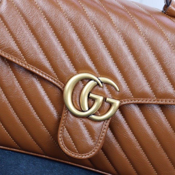 Handbag  Gucci  498110  size  26.5X19.5X11 cm