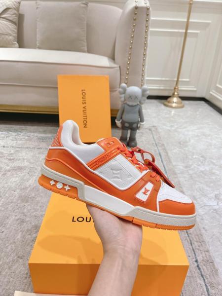 Louis Vuitton LV Trainer Orange