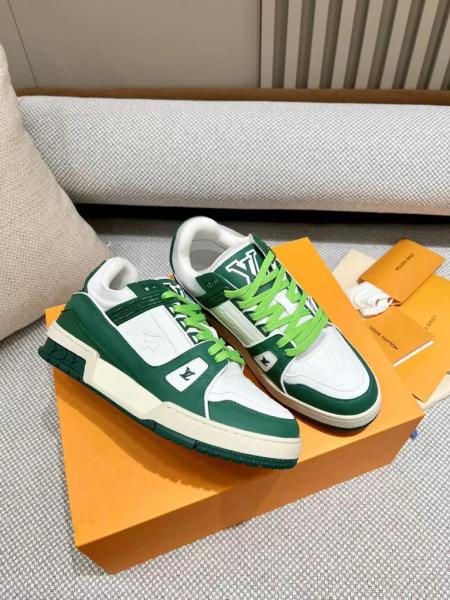 Louis Vuitton LV Trainer Green