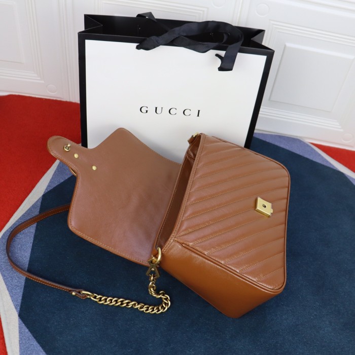 Handbag  Gucci  498110  size  26.5X19.5X11 cm