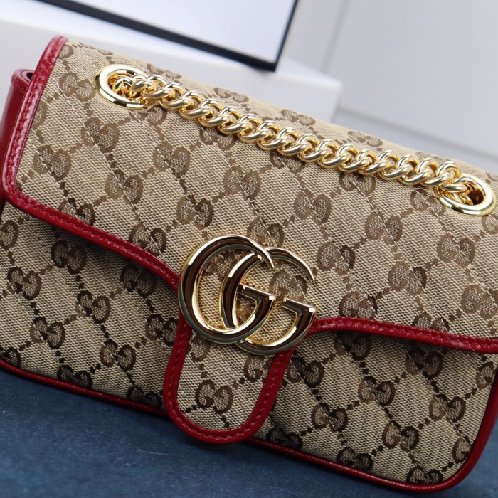 Handbag  Gucci  446744 size 23-14-6  cm