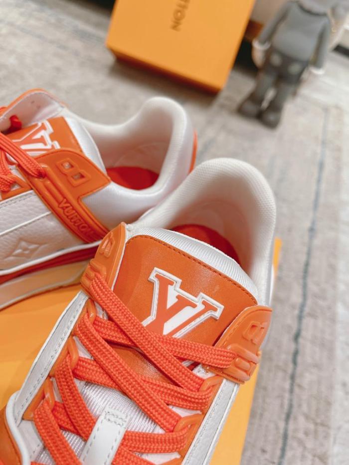Louis Vuitton LV Trainer Orange