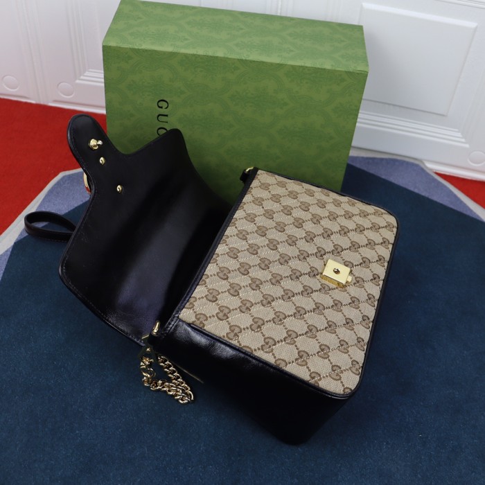 Handbag  Gucci  498110  size  26.5*19.5*11  cm