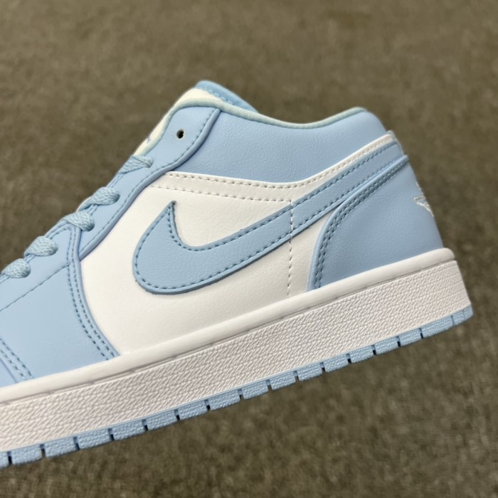Jordan 1 Low White Ice Blue (Women's)