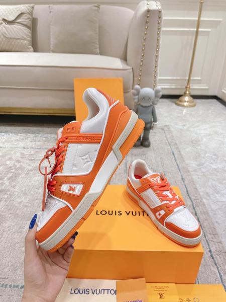 Louis Vuitton LV Trainer Orange
