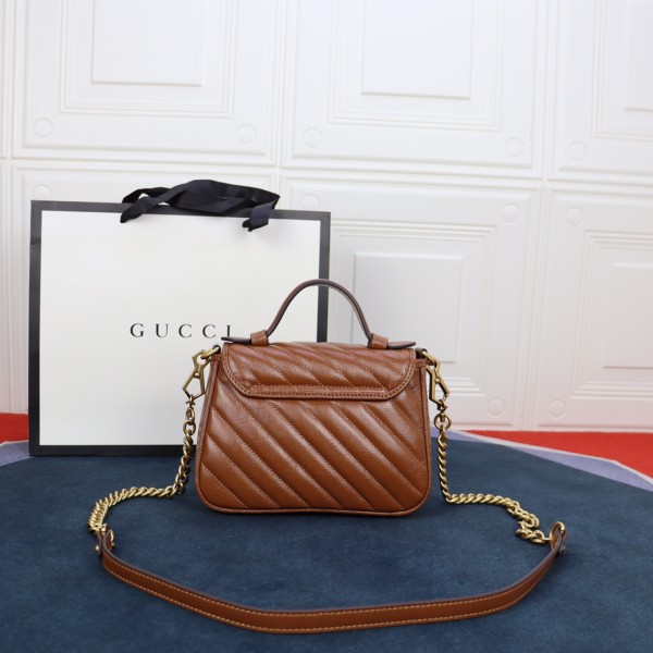 Handbag  Gucci  547260 size  21X15.5X8 cm