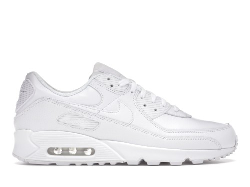 Nike Air Max 90 Leather Triple White (2020)
