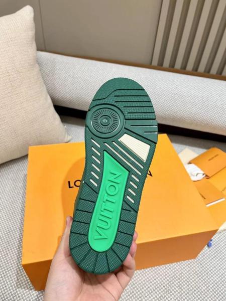 Louis Vuitton LV Trainer Green