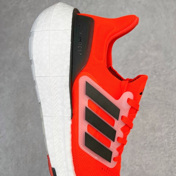adidas Ultra Boost Light Solar Red Black White