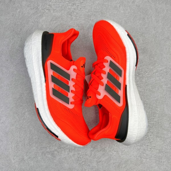 adidas Ultra Boost Light Solar Red Black White