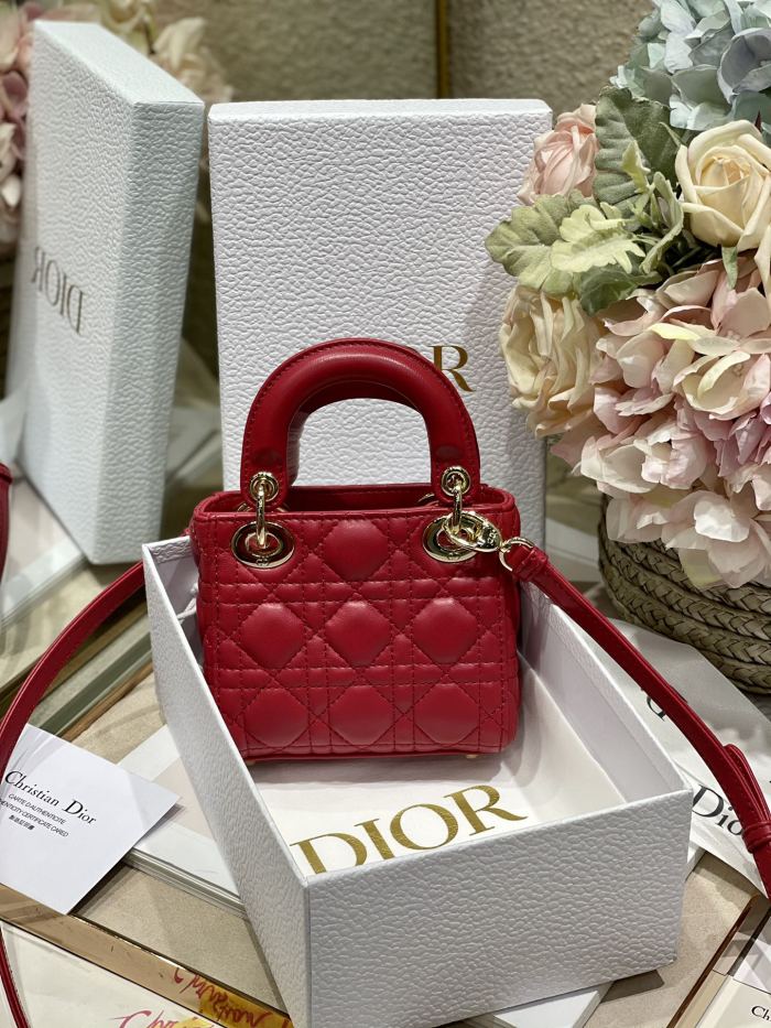 Handbag   Dior  6601  size  12*10*5 cm