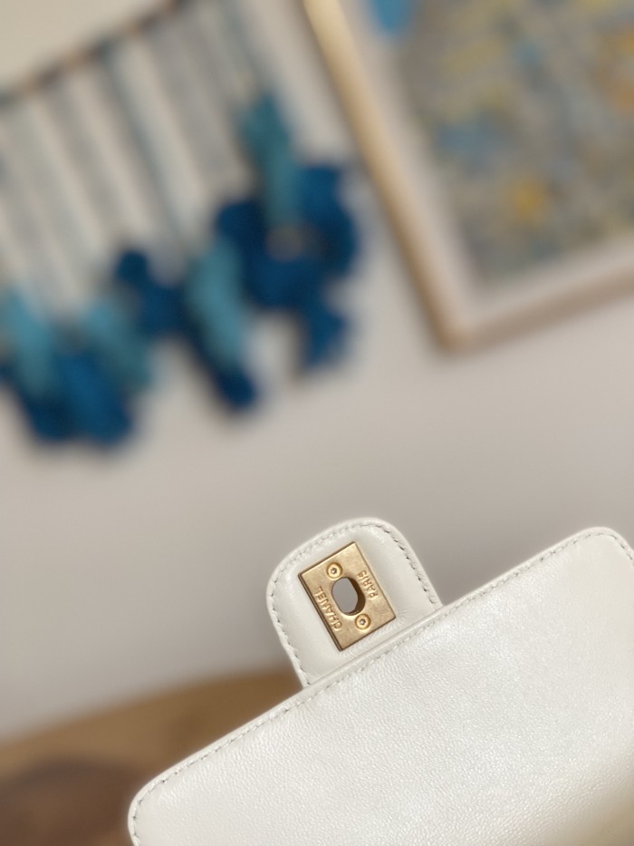  Handbag   Chanel  AS3738  size   12.5*16*6 cm