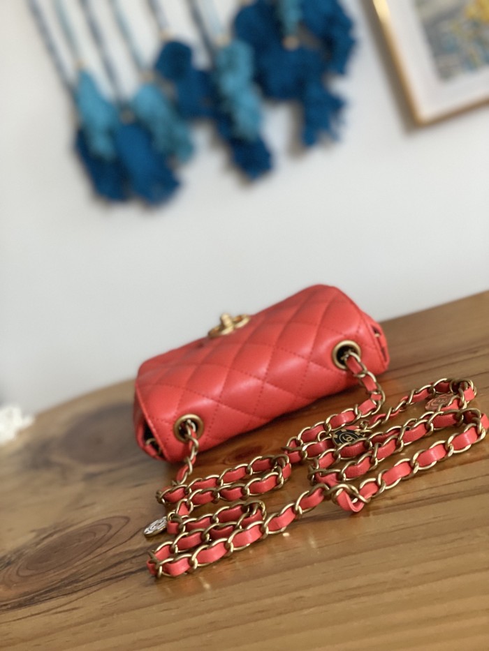  Handbag Chanel AS3738 size 12.5*16*6 cm