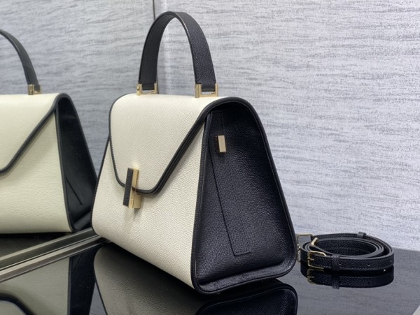 Handbag VALEXTRA size 𝟐𝟔*𝟐𝟎*𝟏𝟐 𝐂𝐦