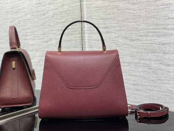 Handbag VALEXTRA size 𝟐𝟔*𝟐𝟎*𝟏𝟐 𝐂𝐦