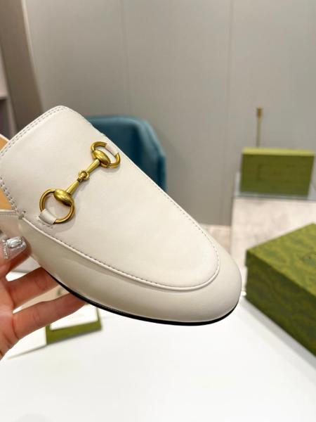 GUCCI Princetown Leather Mules