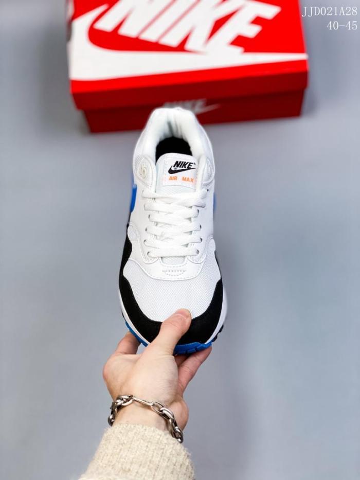 Nike Air Max 1 White Photo Blue Black