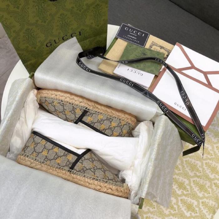 GUCCI GG Supreme Espadrilles Women's