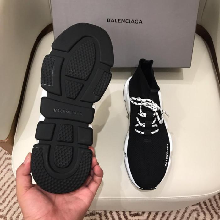 Balenciaga Speed Lace Up Black