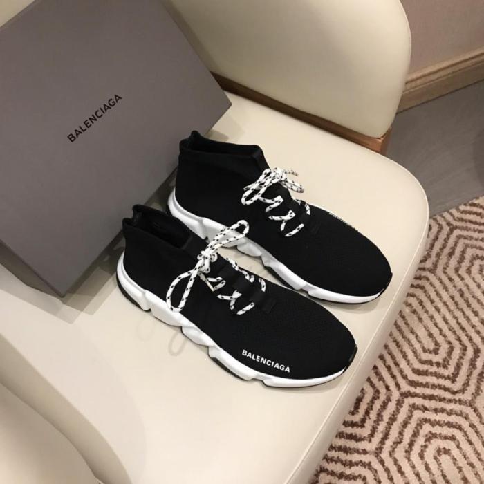 Balenciaga Speed Lace Up Black