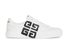 Givenchy City Sport Tag Effect 4G Print Black White