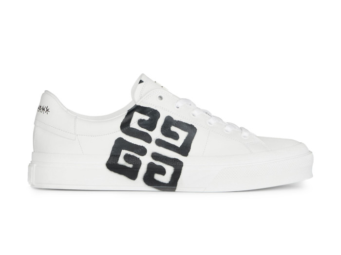 Givenchy City Sport Tag Effect 4G Print Black White