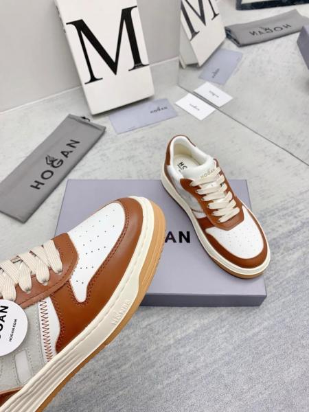 Hogan H630 White Grey Brown