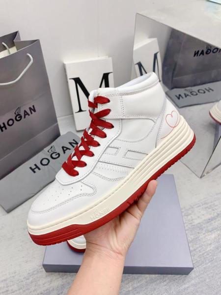 Hogan H630 High Top - Valentine's Day White