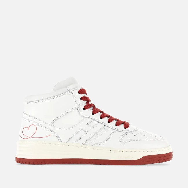 Hogan H630 High Top - Valentine's Day White