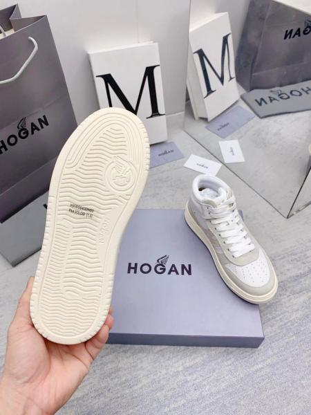 High Top Hogan H630 Silver Ivory