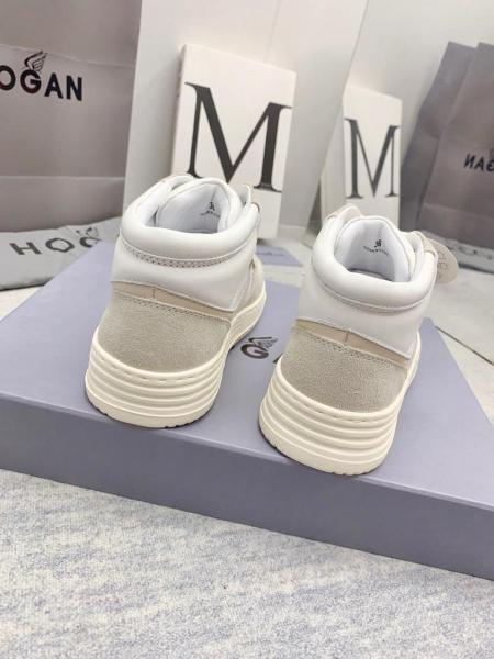 High Top Hogan H630 Silver Ivory