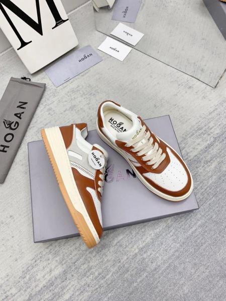 Hogan H630 White Grey Brown