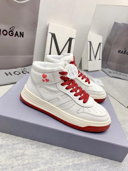 Hogan H630 High Top - Valentine's Day White