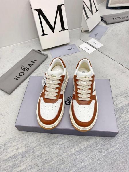 Hogan H630 White Grey Brown