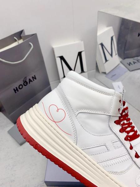 Hogan H630 High Top - Valentine's Day White