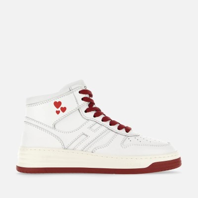 Hogan H630 High Top - Valentine's Day White
